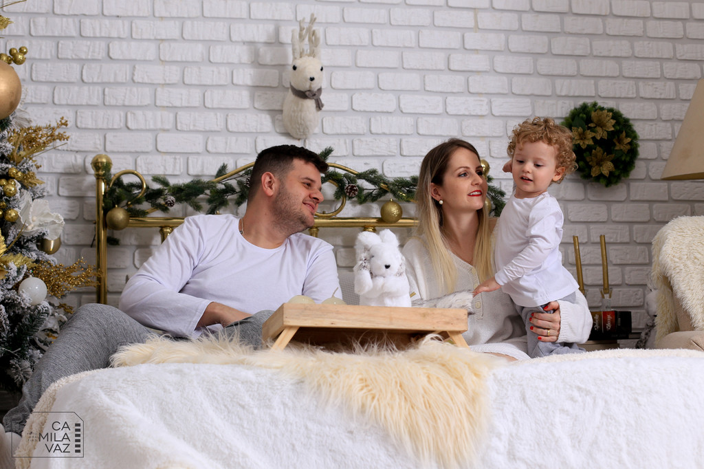 fotos de natal em familia estudio