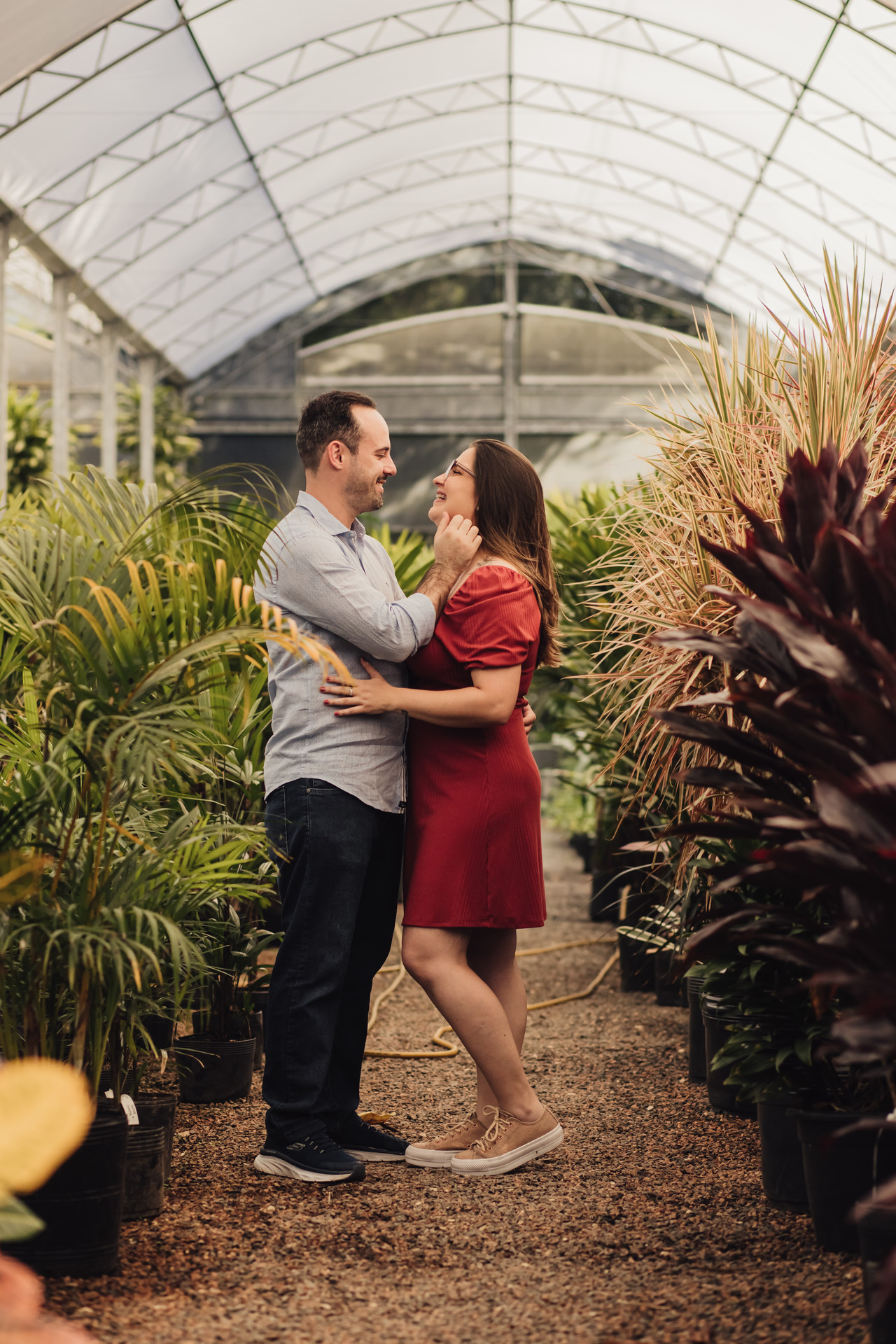 フォトカ 集合 Diogo e Mayara - Ensaio na Floricultura - Jac Oliveira Fotógrafa