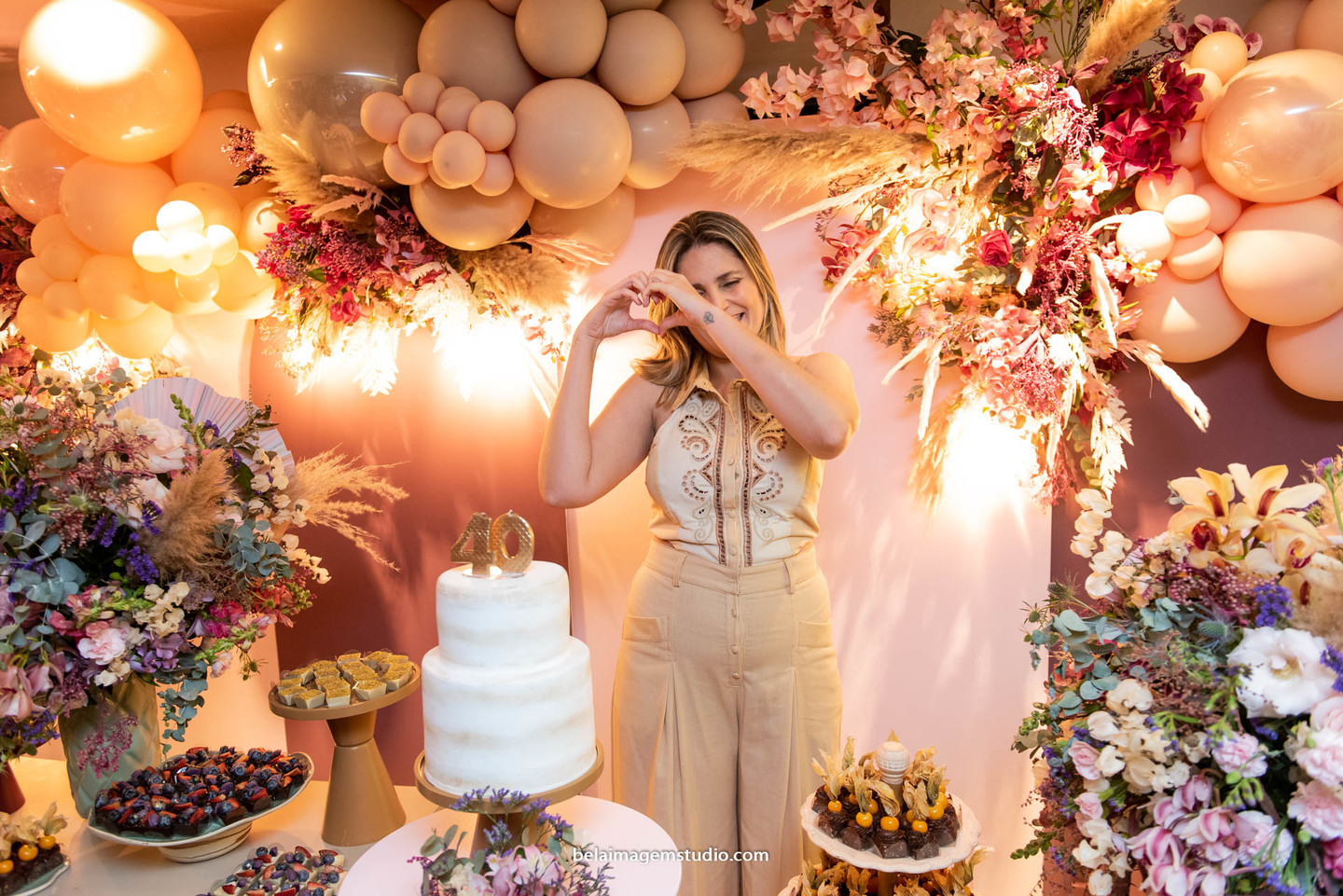 Ideias Elegantes Para Festa De 40 Anos Decoração Para Festa De 40