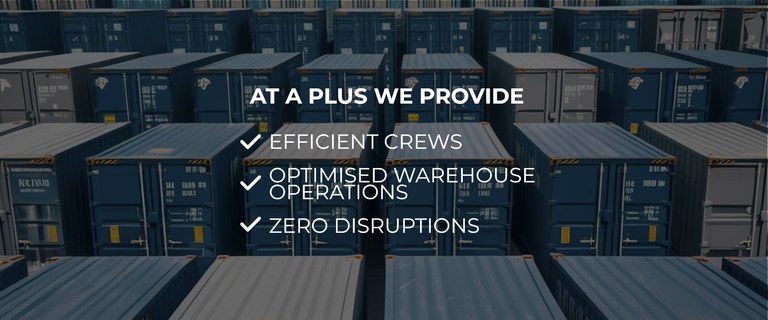 Container Crew & Unpacking Services in Perth | A Plus Labour Services