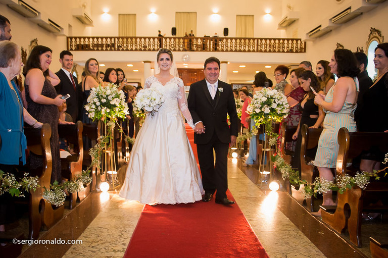 Casamento na Igreja de Porciúncula e Clube Português Niterói, Rio de Janeiro