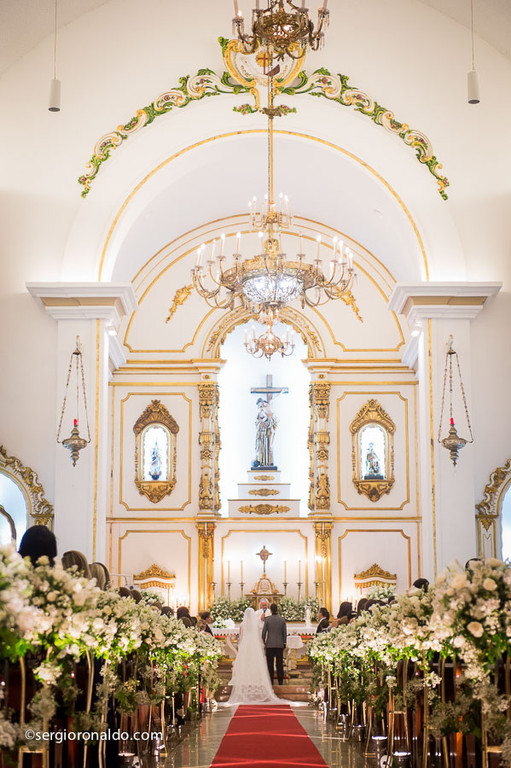 Casamento na Igreja de Porciúncula e Clube Português Niterói, Rio de Janeiro