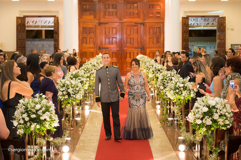 Casamento na Igreja de Porciúncula e Clube Português Niterói, Rio de Janeiro