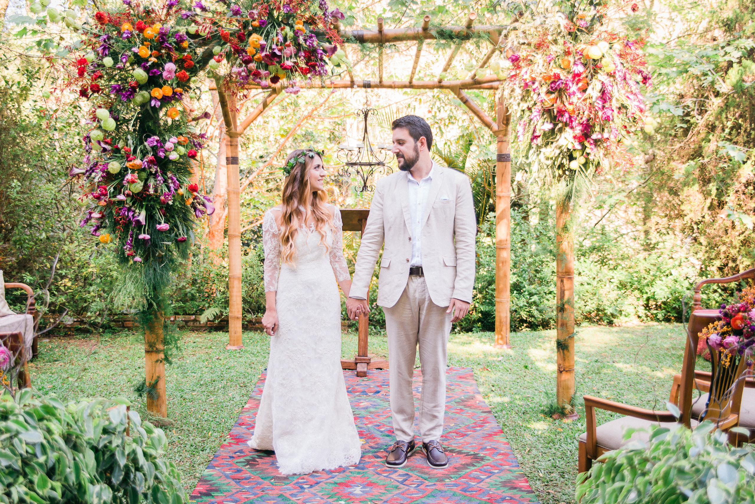 Boho combina com casamento na praia? Essa festa prova que sim