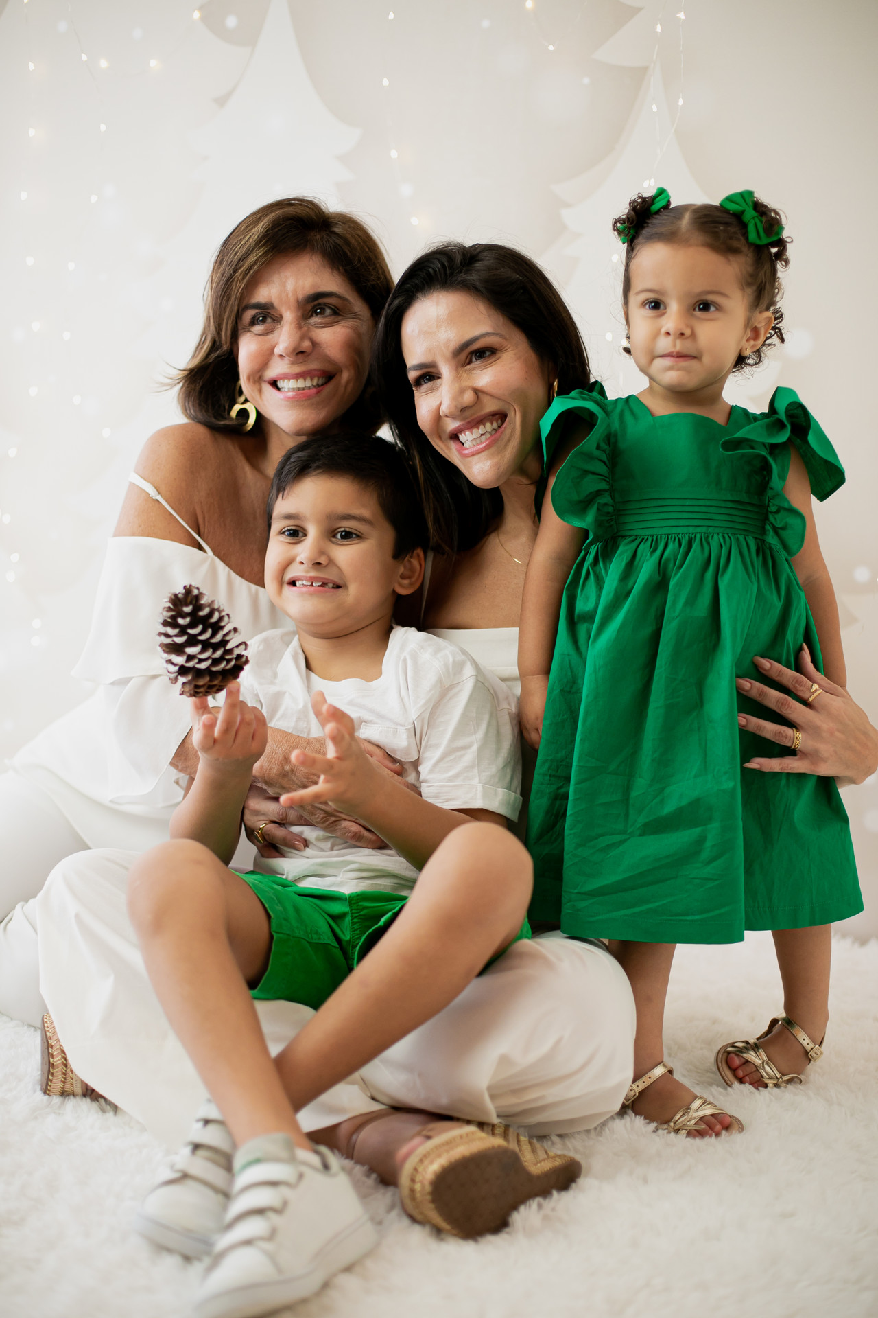 fotos de natal em familia estudio