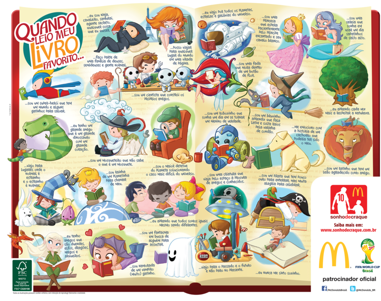 McDonald's paper tray liners - Hiro Academy
