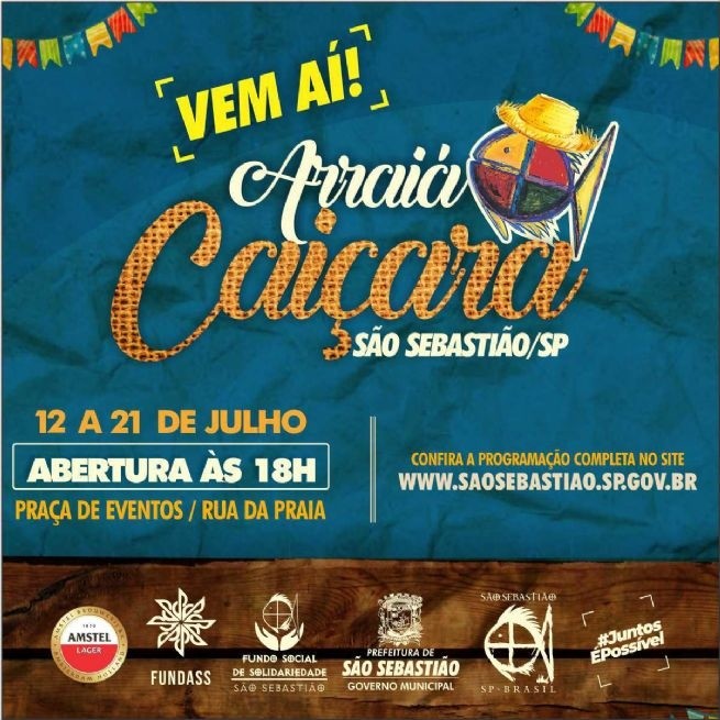 Agenda de Espetáculos Arraial Sacode Poeira 2019 - Arraial Sacode Poeira